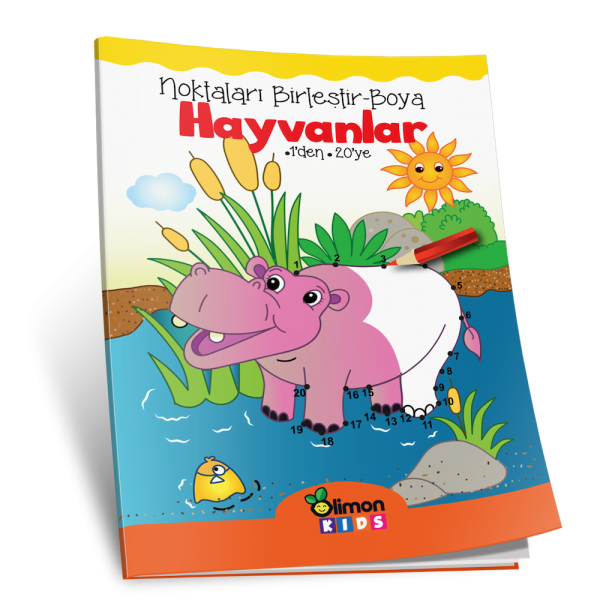 Noktaları Birleştir Boya Hayvanlar