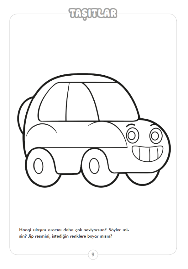 My Coloring Book Series - Vehicles - Image 3