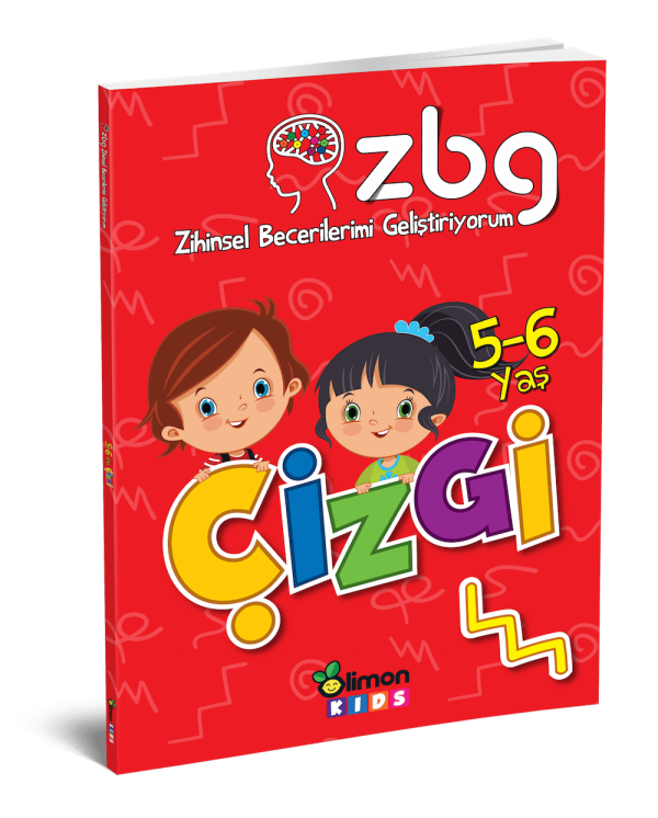 Zihinsel Becerilerimi Geliştiriyorum 5-6 Yaş Çizgi