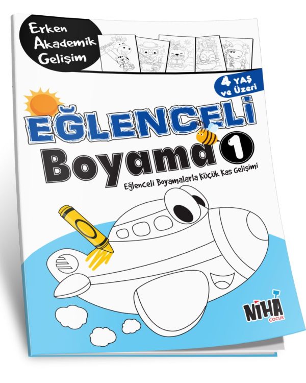 4 Yaş ve Üzeri Eğlenceli Boyama 1