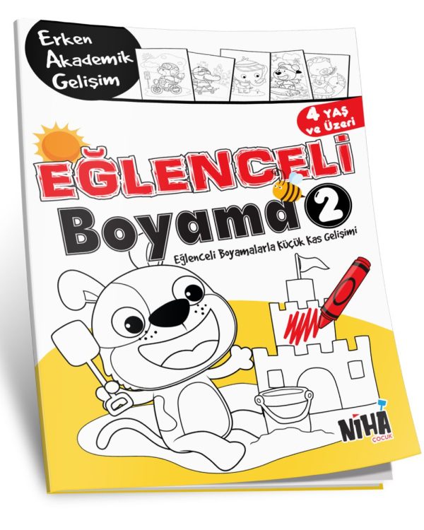 4 Yaş ve Üzeri Eğlenceli Boyama 2
