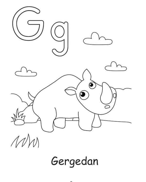 Erken Akademik Gelişim Harfler Boyama - Image 3
