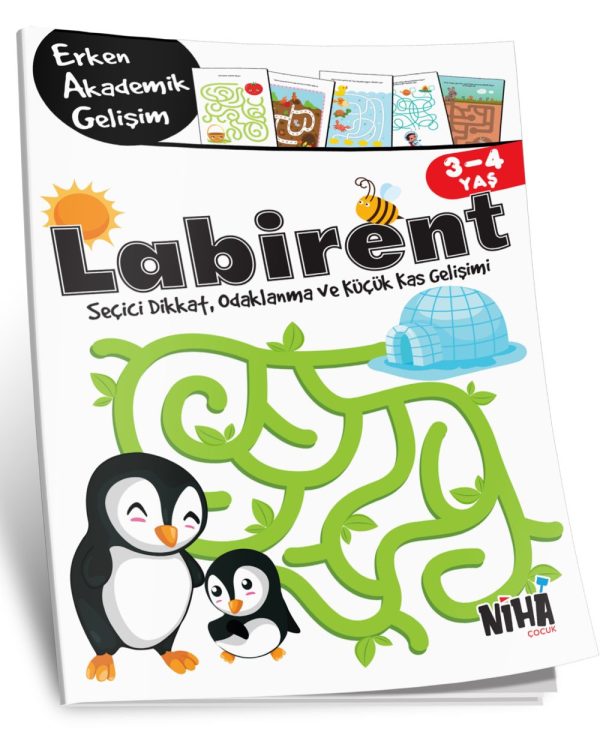 The Early Academic Development Maze Book 3-4 Age