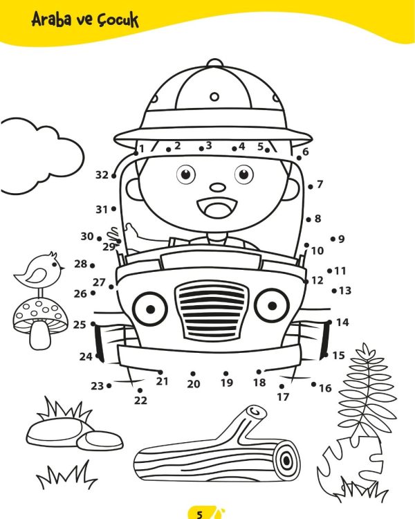 Connect the Dots and Color 5-6 Age - Image 3