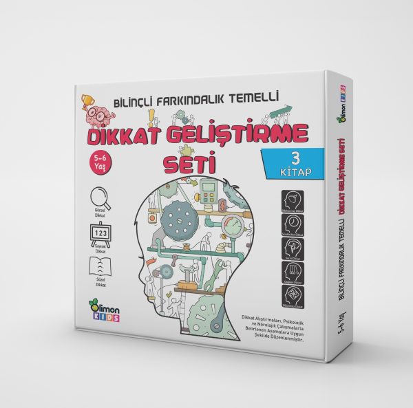 Bilinçli Farkındalık Temelli Dikkat Geliştirme Seti 5-6 Yaş
