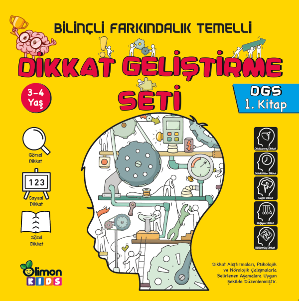 Bilinçli Farkındalık Temelli Dikkat Geliştirme Seti 3-4 Yaş - Görsel 2