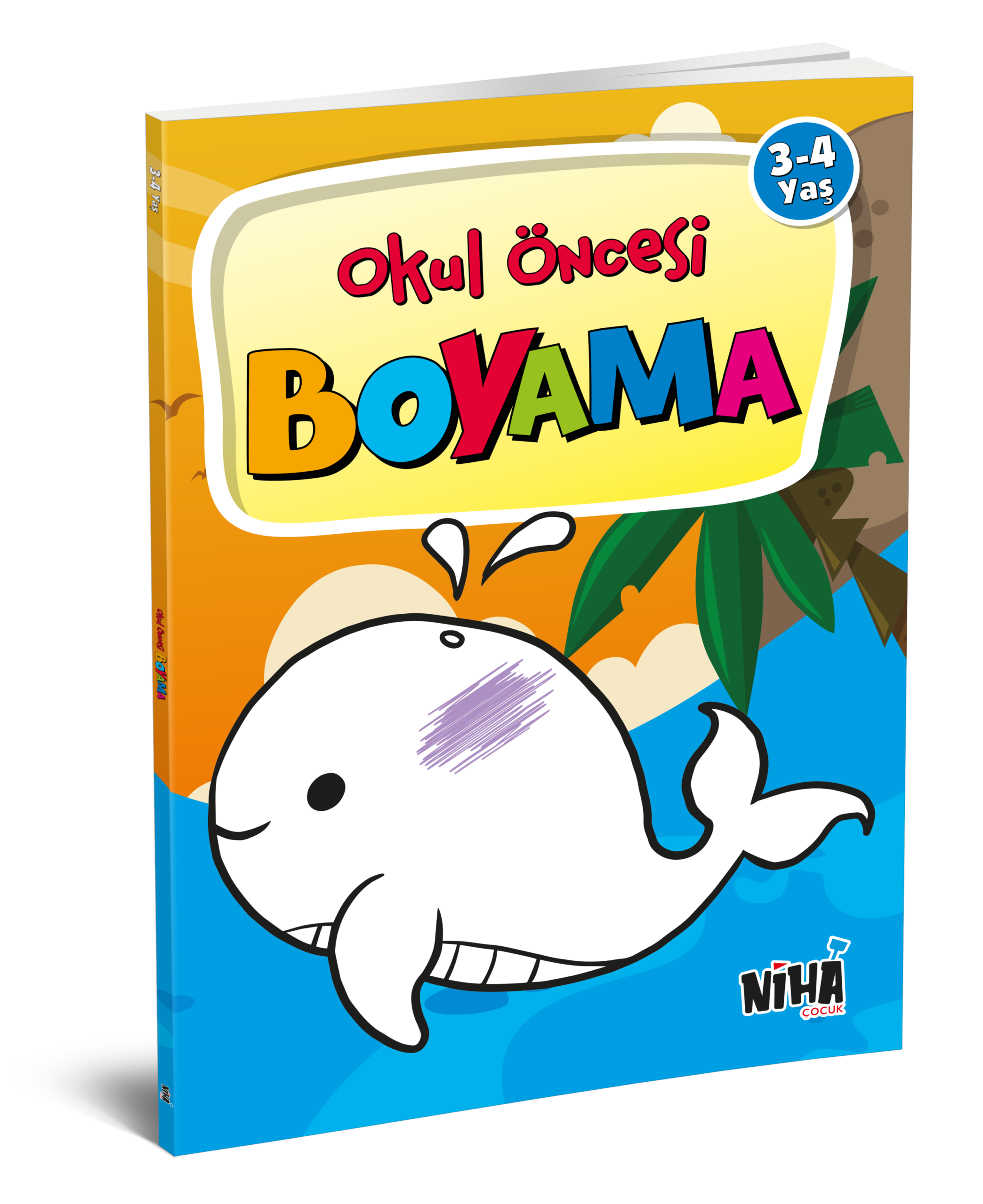 Okul Öncesi Boyama 3-4 Yaş