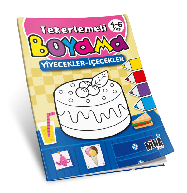Rhyming Coloring - Food and Drinks