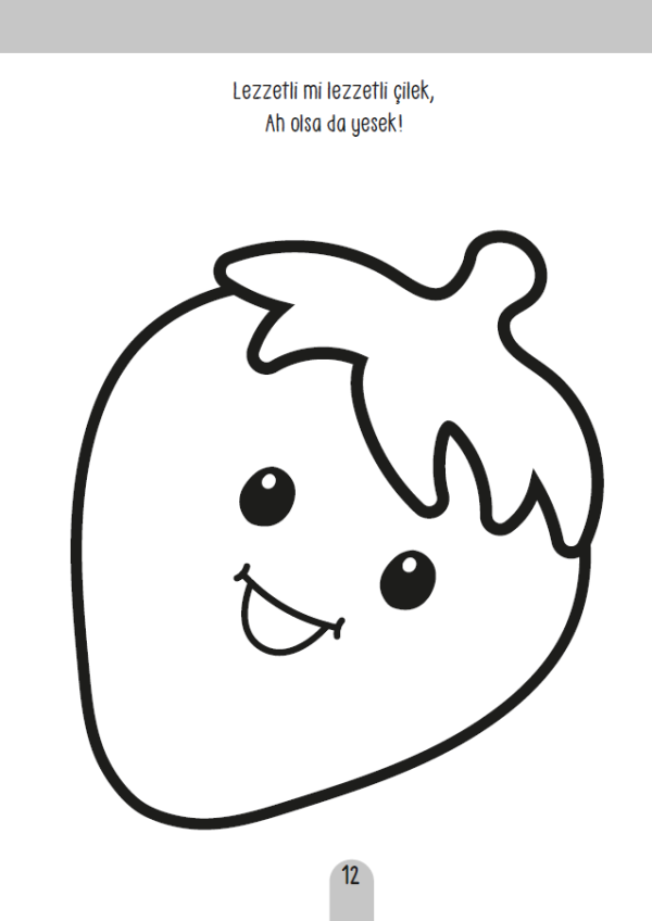 Rhyming Coloring - Vegetables and Fruits - Image 2